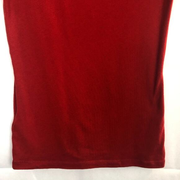 Hollister Embroidered Red Women's Tee Size M - Picture 7 of 10